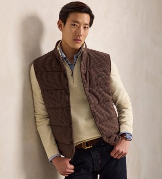 Polo Ralph Lauren Maglione in maglia piqué di cotone beige
