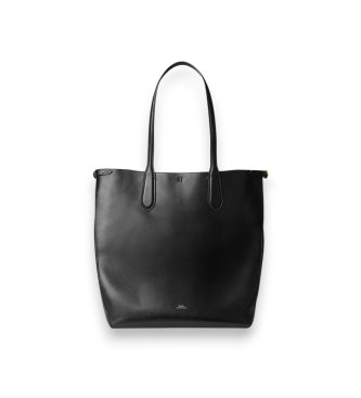 Polo Ralph Lauren Aflang Bellport tote bag i sort skind