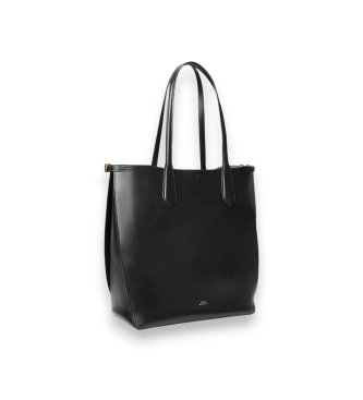 Polo Ralph Lauren Aflang Bellport tote bag i sort skind