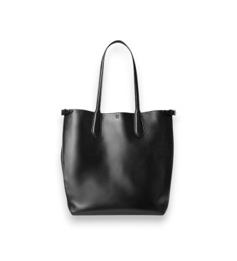 Polo Ralph Lauren Aflang Bellport tote bag i sort skind