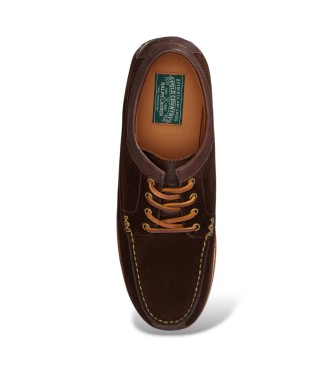 Polo Ralph Lauren Braune Ranger Mokassins aus Leder
