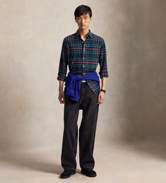 Polo Ralph Lauren Chemise en sergé technique Custom Fit multicolore