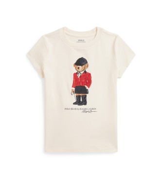 Polo Ralph Lauren Maglia in cotone con Polo Bear beige