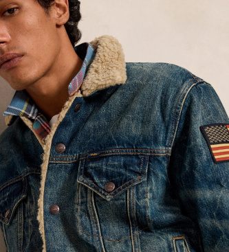 Polo Ralph Lauren Denim trucker jacket with blue lining