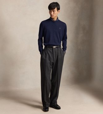 Polo Ralph Lauren Pull en laine lavable marine
