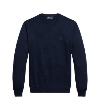 Polo Ralph Lauren Pull en laine lavable marine