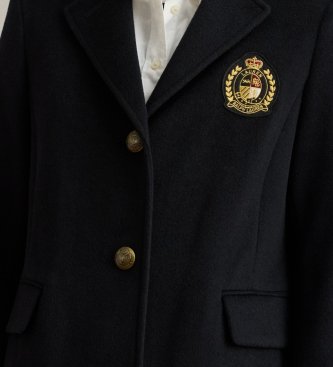 Lauren Ralph Lauren Abrigo de Lana negro