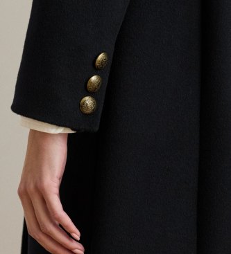 Lauren Ralph Lauren Abrigo de Lana negro
