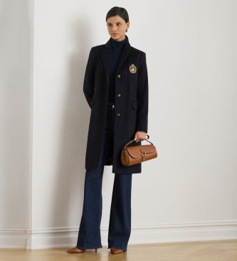 Lauren Ralph Lauren Abrigo de Lana marino