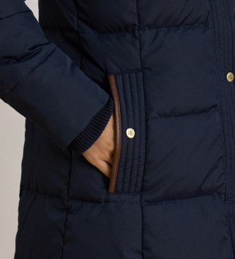Lauren Ralph Lauren Casaco de penas com pelo sintético marinho