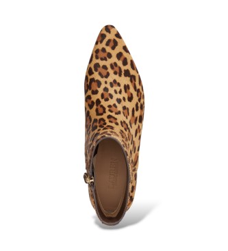 Lauren Ralph Lauren Stivaletti Francesca in cavallino beige