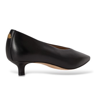 Lauren Ralph Lauren Sapato de couro Kitten preto