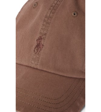 Polo Ralph Lauren Dyed garment brown twill cap