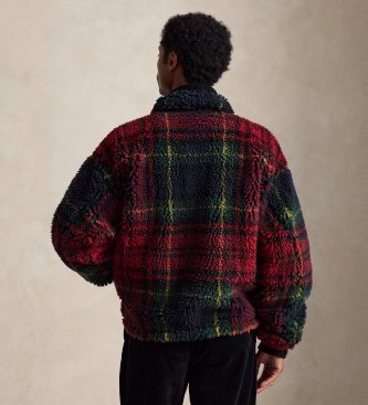 Polo Ralph Lauren Red Relaxed Fit fleece jacket