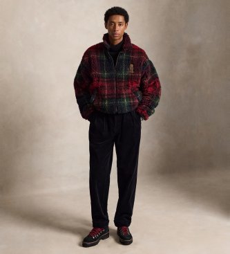 Polo Ralph Lauren Red Relaxed Fit fleece jacket