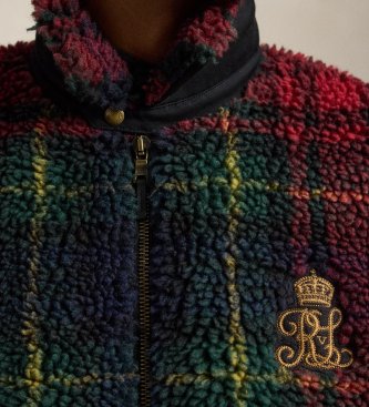 Polo Ralph Lauren Red Relaxed Fit fleece jacket