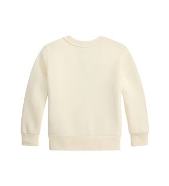 Polo Ralph Lauren Felpa con Polo Bear beige