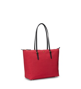 Lauren Ralph Lauren Sac Keaton Moyen rouge