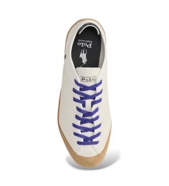 Polo Ralph Lauren Sneakers i ruskind med hvide paneler