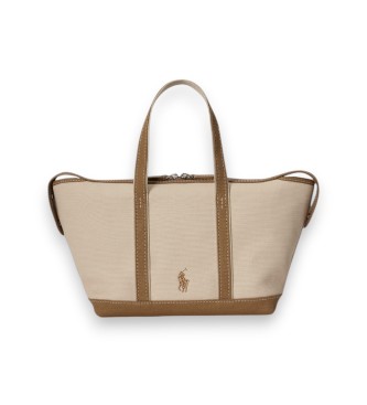 Polo Ralph Lauren Minibolsa shopper de lona Polo Bear preta