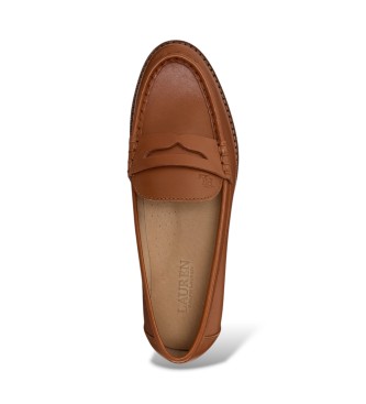 Lauren Ralph Lauren Wynnie loafer i læder
