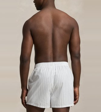 Polo Ralph Lauren Set of 3 blue, white cotton boxers
