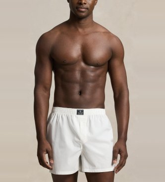Polo Ralph Lauren Set of 3 blue, white cotton boxers
