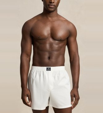 Polo Ralph Lauren Set of 3 cotton boxers, green and white