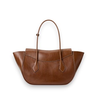 Polo Ralph Lauren Große braune Polo Blaze Schultertasche