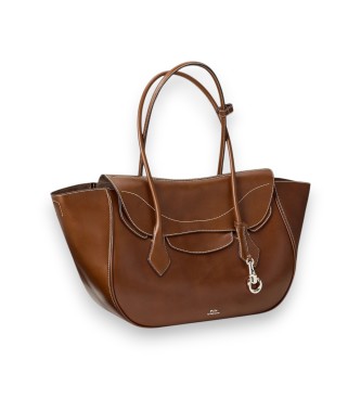 Polo Ralph Lauren Große braune Polo Blaze Schultertasche