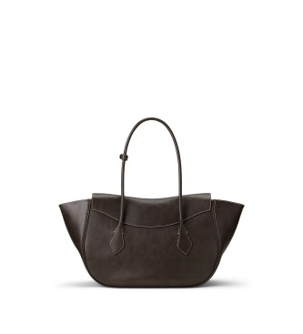 Polo Ralph Lauren Große Polo Blaze Schultertasche dunkelbraun