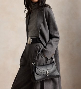 Polo Ralph Lauren Polo Blaze Handtasche mit Henkel oben, schwarz