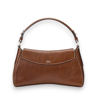 Polo Ralph Lauren Braune Polo Blaze Handtasche mit Henkel