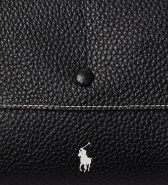 Polo Ralph Lauren Bolso de Piel Polo Play Mini negro