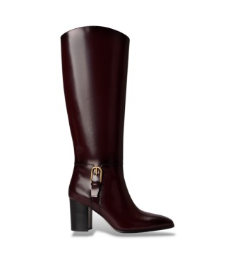 Lauren Ralph Lauren Stivali in pelle Raelynn nero