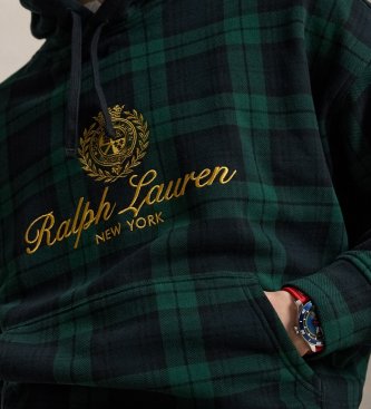 Polo Ralph Lauren Sweat à capuche à carreaux blackwatch
