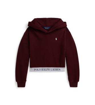 Polo Ralph Lauren Sweat à capuche en molleton avec logo rouge