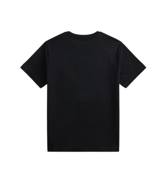 Polo Ralph Lauren Camiseta de malha de algodão Polo Bear preta
