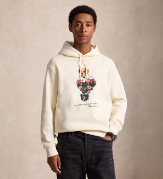 Polo Ralph Lauren Sudadera de felpa con Polo Bear beige