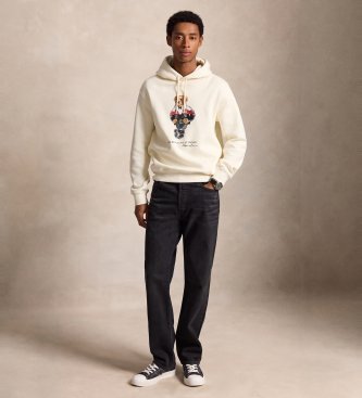 Polo Ralph Lauren Sudadera de felpa con Polo Bear beige