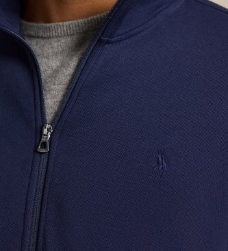 Polo Ralph Lauren Veste de sport en maille double marine