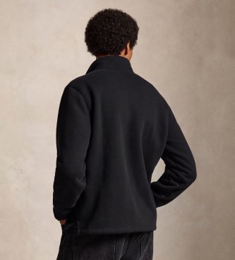 Polo Ralph Lauren Polo Estate-Rib com Polo Bear preto
