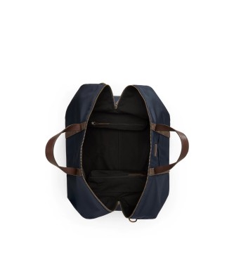 Polo Ralph Lauren Bolsa de viagem com debrum em camurça marinho