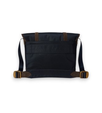 Polo Ralph Lauren Bolso Messenger con ribete de ante marino