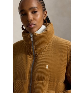 Polo Ralph Lauren Brown corduroy jacket with down padding