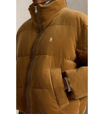 Polo Ralph Lauren Brown corduroy jacket with down padding