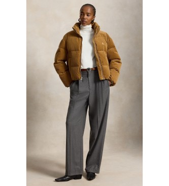 Polo Ralph Lauren Brown corduroy jacket with down padding