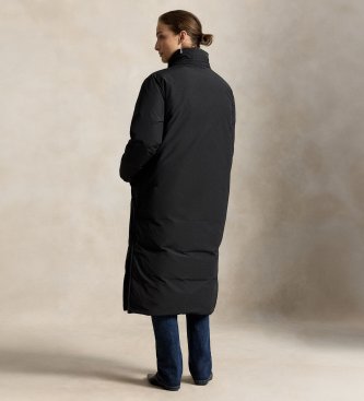 Polo Ralph Lauren Srednje topla puhovka v črni barvi
