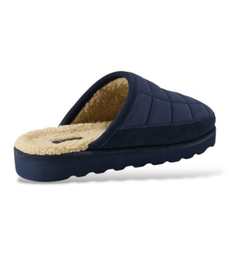 Polo Ralph Lauren Blauwe Trim pantoffels