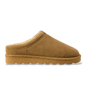 Polo Ralph Lauren Usnjeni cokli Reade CLog rjave barve